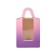 Capcake box, confectionery packaging, 1 cell "Pink gradient", 9 x 9 x 11 cm