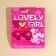 Clips set and ring "Lovely Girl" 6 x 9 cm