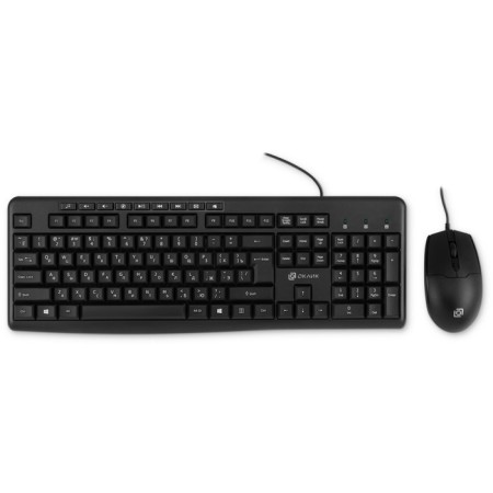 Keyboard + mouse oller S650 CLAV: Black Mouse: Black USB Multimedia (1875246)