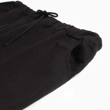 Men's pants with pockets, black color, size 50-5