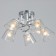 Aisha chandelier 5he27 40W chrome 58x58x27 cm Bayerlux