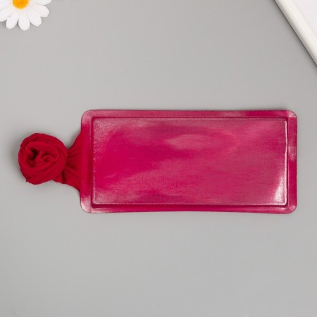 Kapron for flowers single -color "cherry" 50 cm-2