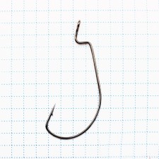 The hook KOI Wide Range Worm, size 20 int, BN color, offset 10 pcs.