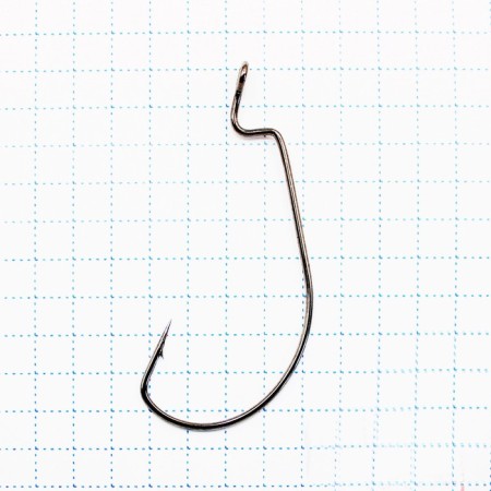 The hook KOI Wide Range Worm, size 20 int, BN color, offset 10 pcs.