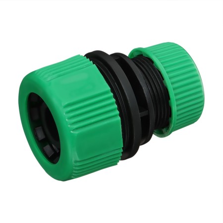 The coupling is transitional, for hoses 1/2 "(12 mm)-3/4" (19 mm), a cane connection, ABS plate, GreenGo-1