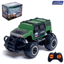 Army radio -controlled jeep, works on batteries
