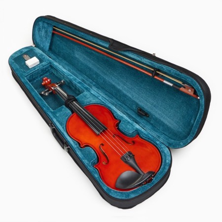 Music Life 4/4 violin, included case and bow-5