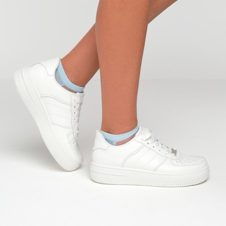 Women's socks glass minku color blue, size 36-37 (23 cm)-1