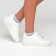 Women's socks glass minku color blue, size 36-37 (23 cm)