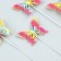 Set for decorating "Butterflies" multi -colored