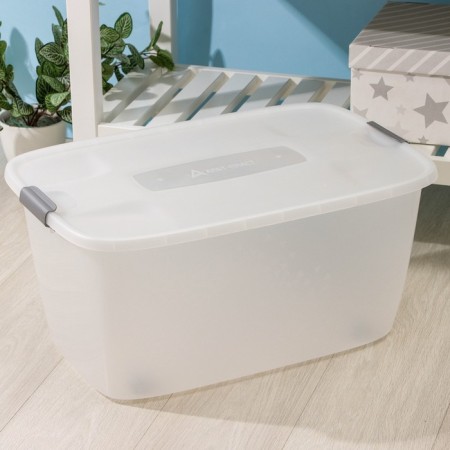 Boxing box, on wheels, 46 l, 60 × 40 × 29 cm, color mix