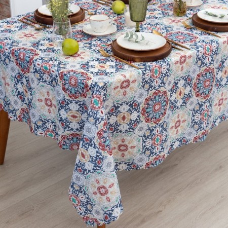 The tablecloth "Patterns" is 145x250 cm, 100% of the p/e-1