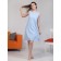 Night shirt female, size 54, heavenly color
