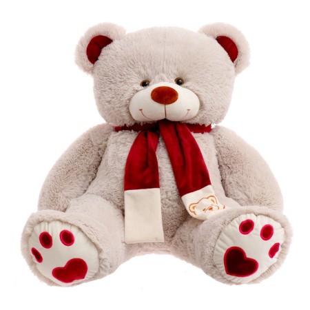 Soft toy "Bear Kelvin" Latte, 90 cm