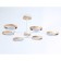 LED LED suspended Ambrella Light, Linetech, FL51615, 6XLED, 42 W, 3150LUM, 3000-6400K, white, light tree color
