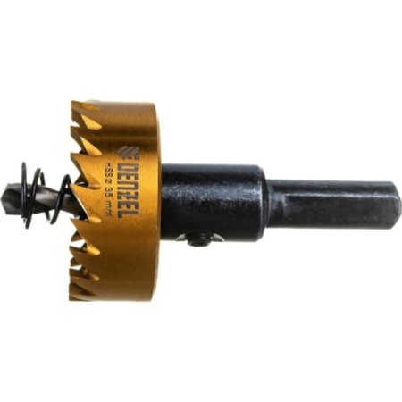 Denzel 724110, HSS, 35 mm, nitridethane coating crown