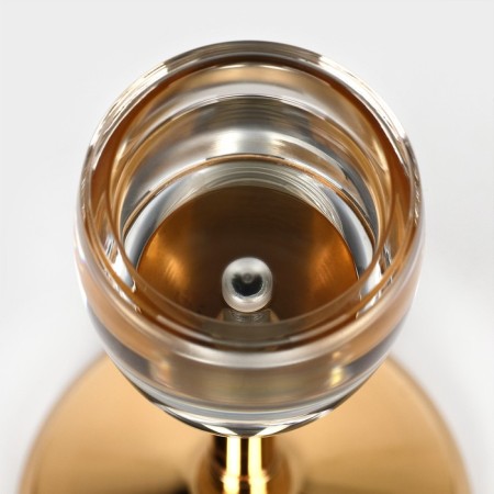Climber Metal, glass per 1 candle "Serence" color gold 11 x 11 x 21 cm-4