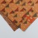 Scrapbooking paper bilateral craft "houses and umbrellas" density 180 g 15.5x17 cm