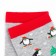 Women's socks "Penguin", light gray color, size 23-25