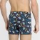 Panties men's boxers, Penguin color/Gray, Rr. 54 (XXL)