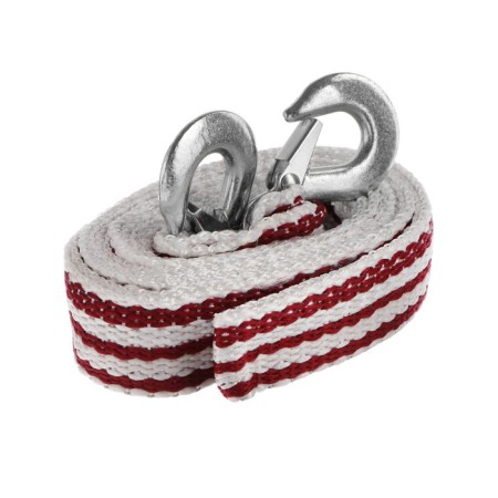 Towing cable, 5 tons, 4.5 m, 2 hooks-1