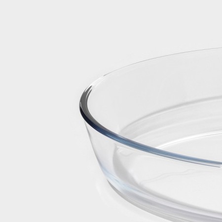 Form made of heat -resistant glass for baking and baking oval shade, 3 l, 35 × 24 × 6 cm-2