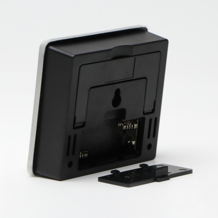 Electronic table hours with a weather station, with a calendar and an alarm clock, 7.7 x 8.6 cm-3