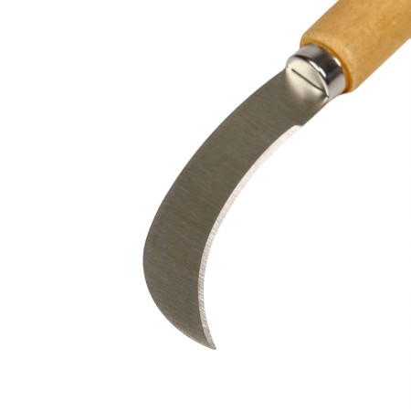Garden knife, 18 cm, with a wooden handle-1