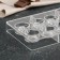Form for chocolate and confesses "conferes", 10 cells, 20 × 12 × 2.5 cm, cell 3 × 1.5 cm