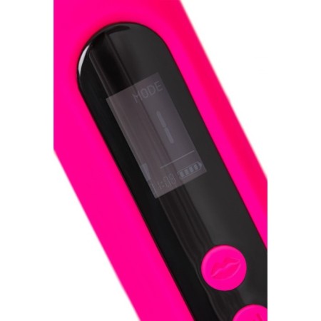 Vacuum-wave stimulator Eroteq Molette, silicone, 13 cm, pink-16