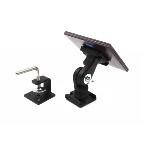 Ekholot holder on the clamp