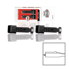 Adapter for brushes with a latch Heyner Pinch Tab, blister, 2 pcs