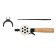 Winter fishing rod, handle traffic jam 100 mm long, HFB-5X