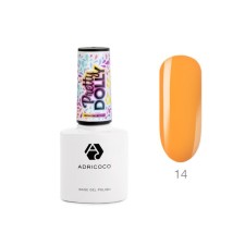 ADricoco Pretty Dolly, No. 14 Neon tangerine, 8 ml