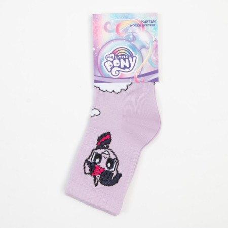 Носки для девочки My Little Pony, 14-16 см, цвет фиолетовый-4