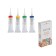 Set of circuits on glass and ceramics, set 4 colors x 18 ml, ZHK Decola, (5341409)