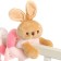 Stretching - spiral with toys arc on a stroller / crib for kids "Bunny", Mum & Baby