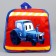 Baby plush backpack for the boy "Tractor", 23 × 23 × 7 cm