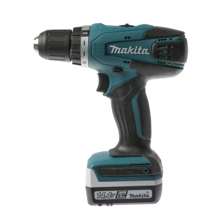 Makita DF 347 DWE, 14.4V, 2x1.5Achli-Ion, BZP-10mm, 0-400/0-1400ob/m-1