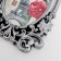 Photo frame plastic 13x18 cm oval "aristocrat" dark silver 28x18.5 cm