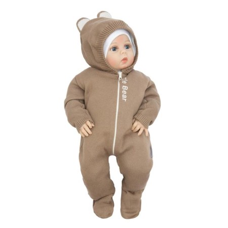 Combineson children, height 74 cm, beige color-2
