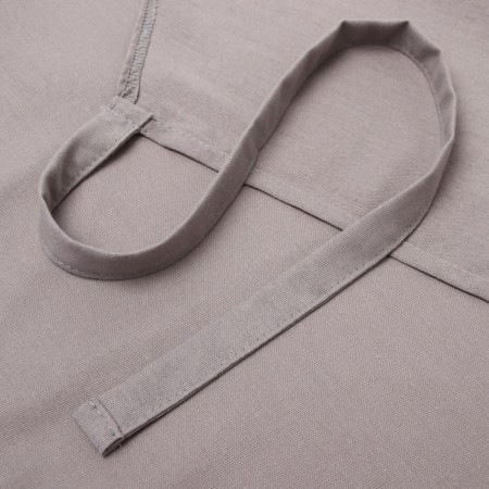 Apron Ethel ECO, centered dark gray, 60x70 cm, 70% HL, 30% flax, 190 g/m2-5
