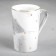 Ceramic "Happiness" mug, 350 ml, gray color