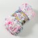 Yarn "Puffy fine color" 100% micropoliester 14.5m/100g (5945 Bel-SER-ROZ)