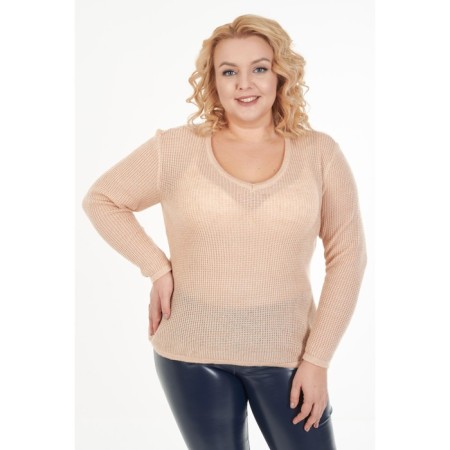 Female jumper, size 52, pink color-4