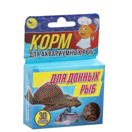 Everyday feed for bottom fish "Aquaculinar", 30 g
