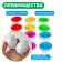 Porter "Eggs", 6 colors and geometric shapes, mix