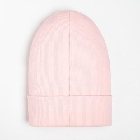 Hat for girls, powder color, size 50-54-3