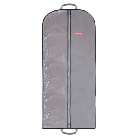 Hausmann clothing cover, with a PVC wall and pens 60x140 cm, gray-2