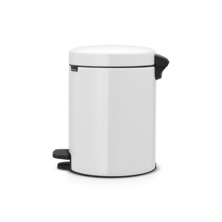 Brabantia Newcon bucket, plastic inner bucket, with a pedal, white color, 3 liters-1